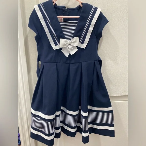 Jessica Ann | Dresses | Girls Sailor Dress | Poshmark
